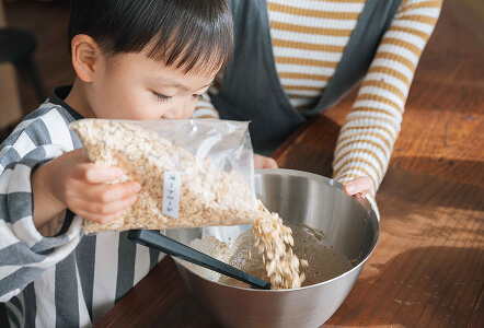 親子でもつくれる簡単レシピ